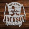 Moose Personalized Metal Sign