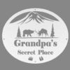 Custom Metal Silhouette Signs - Bear verses Elk Battle Oval Wall Sign - Image 5