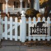 Outside Address Sign-Rustic Frame With Bear - Image 2