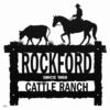 Farm and Ranch Metal Sign