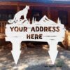 Rustic Cougar Yard Sign – Wildlife-Inspired Decor for Cabin or Homestead | Wild Steel Series - Image 5