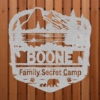 Rustic Bear Metal Cabin Sign – Mama Bear with Cubs Design - Image 4
