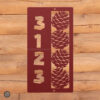 Add Rustic Charm with a Vertical Pinecone Address Sign - Image 2