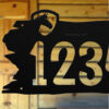 Rustic Horse Address Sign – Custom Metal House Number Plaque for Ranches & Country Homes - Image 4