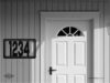 Personalized Metal House Number Sign - Image 2