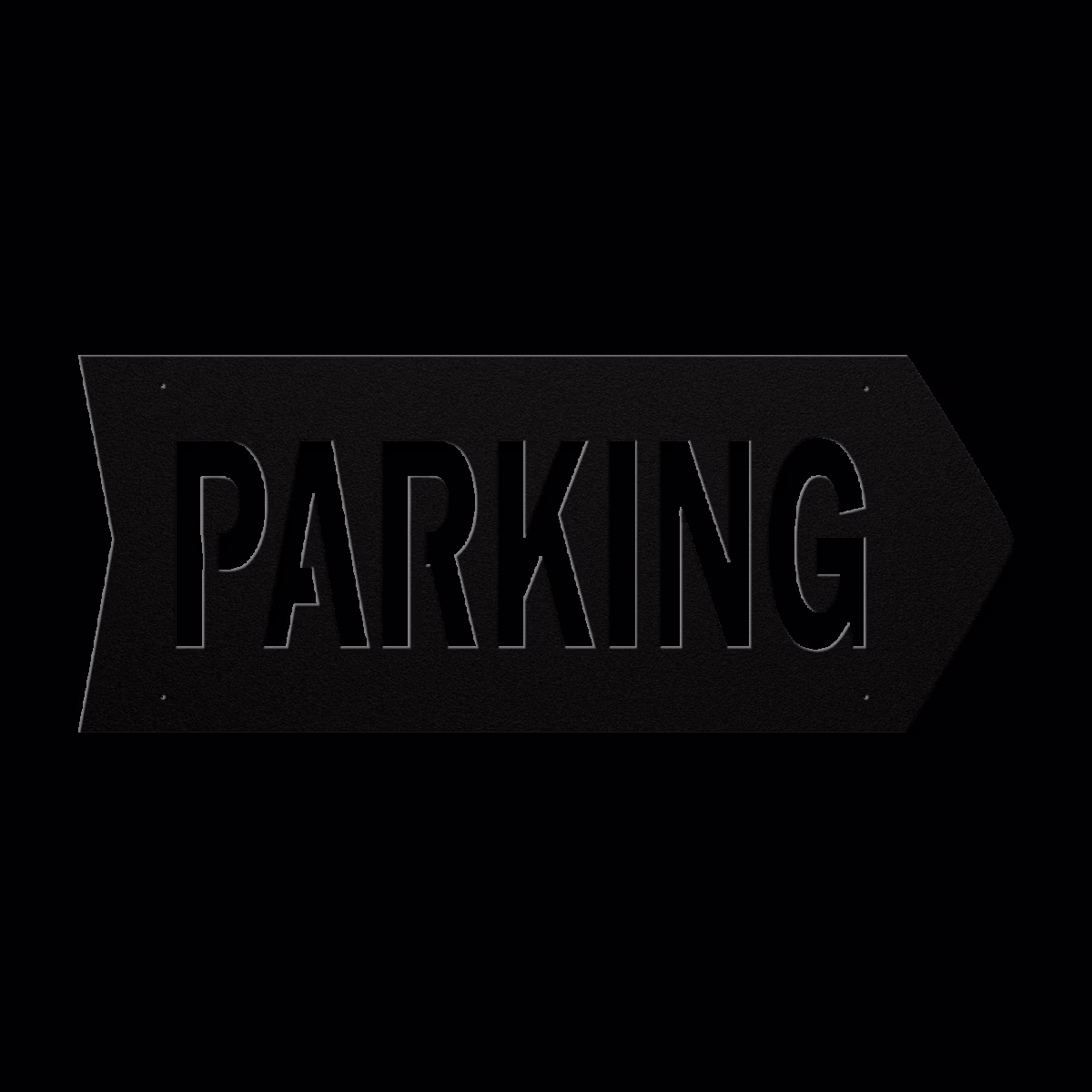 PARKING Directional Arrow Sign – Right Arrow - Image 1