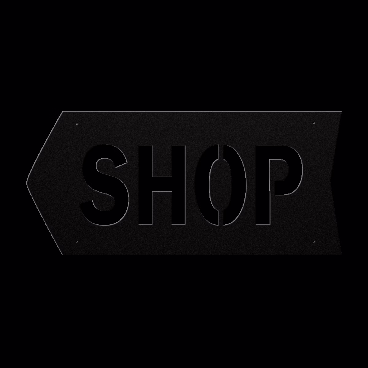 SHOP Directional Arrow Sign – Left Arrow - Image 1
